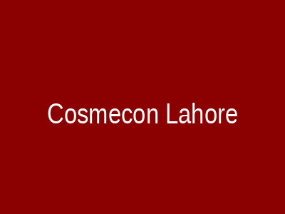 Cosmecon Lahore