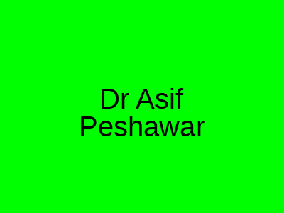 Dr Asif Peshawar