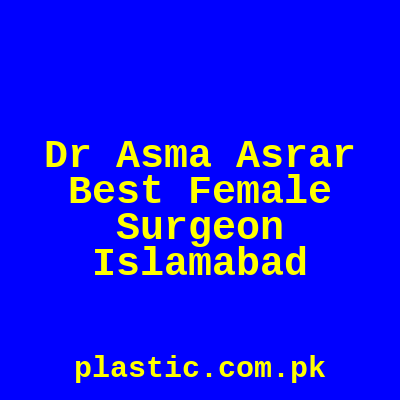 Dr Aasma Tayyab Khan Islamabad