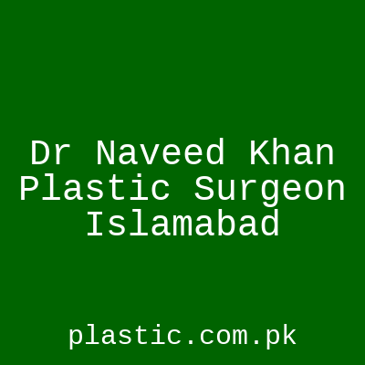 Dr Naveed Khan Plastic Surgeon Islamabad