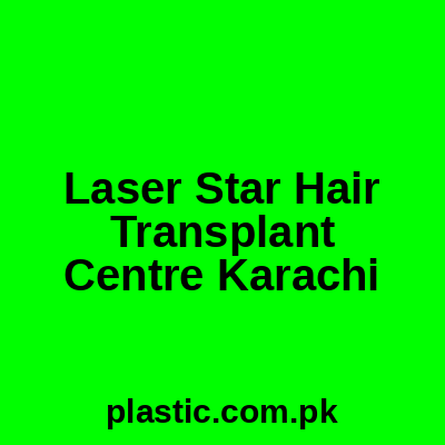 Laser Star Hair Transplant Centre Karachi