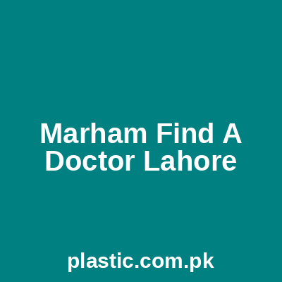 Marham Find A Doctor Lahore