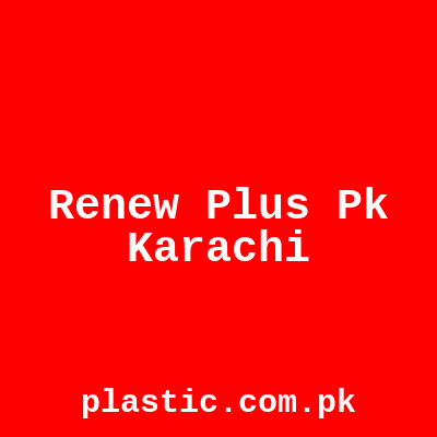 Renew Plus Pk Karachi